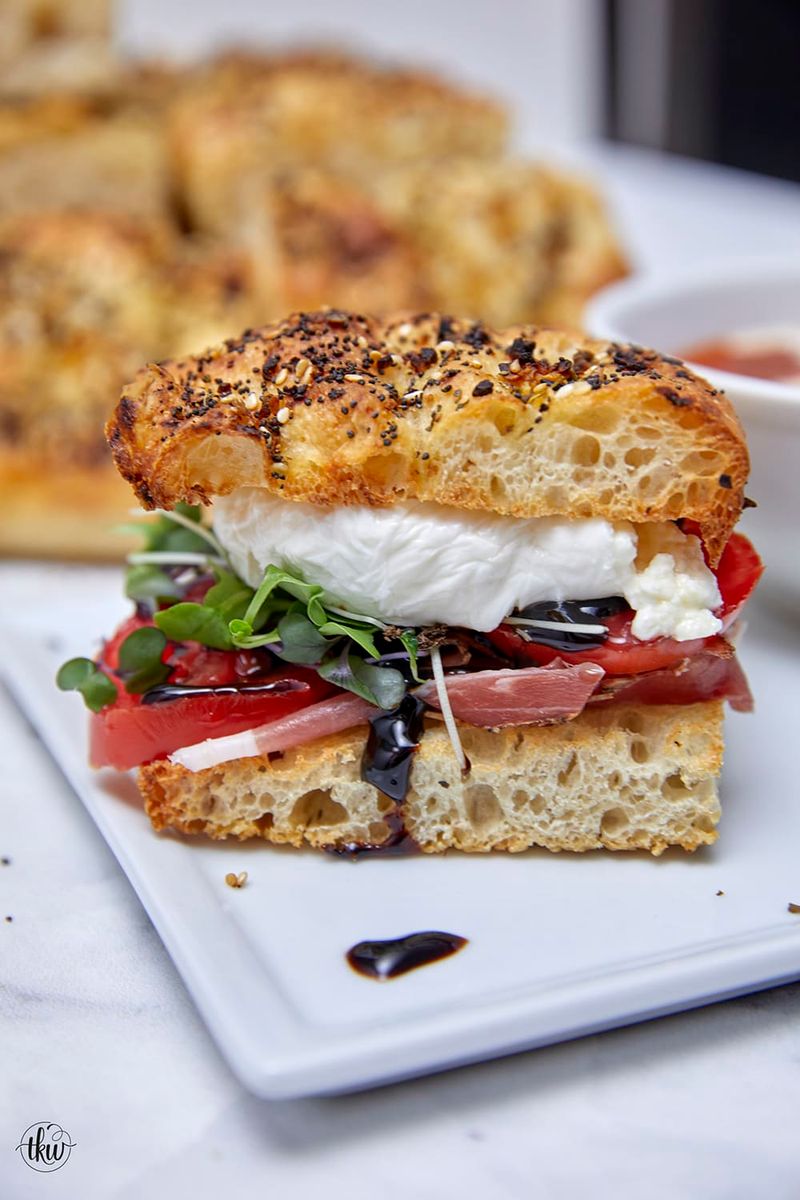 Prosciutto Fig Jam Ciabatta