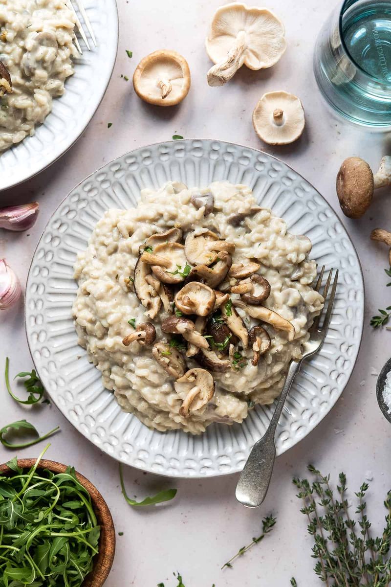 Creamy Wild Mushroom Risotto