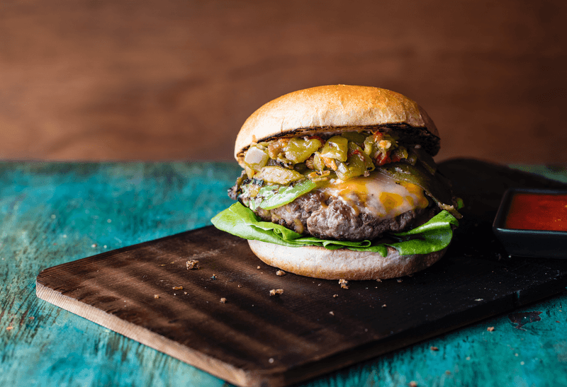Green Chile Cheeseburger – New Mexico