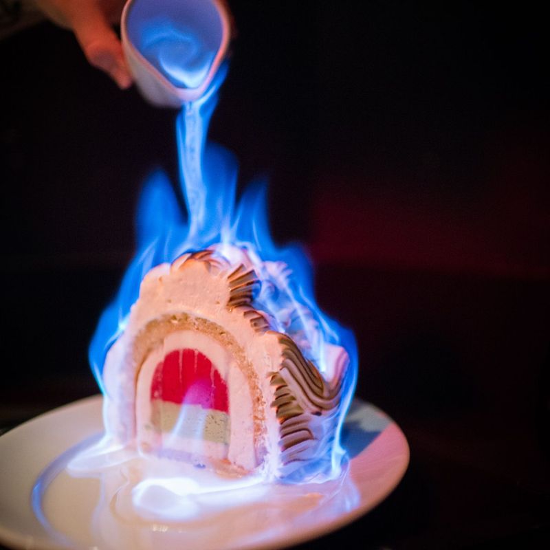 Baked Alaska's Fiery Ice Cream Magic