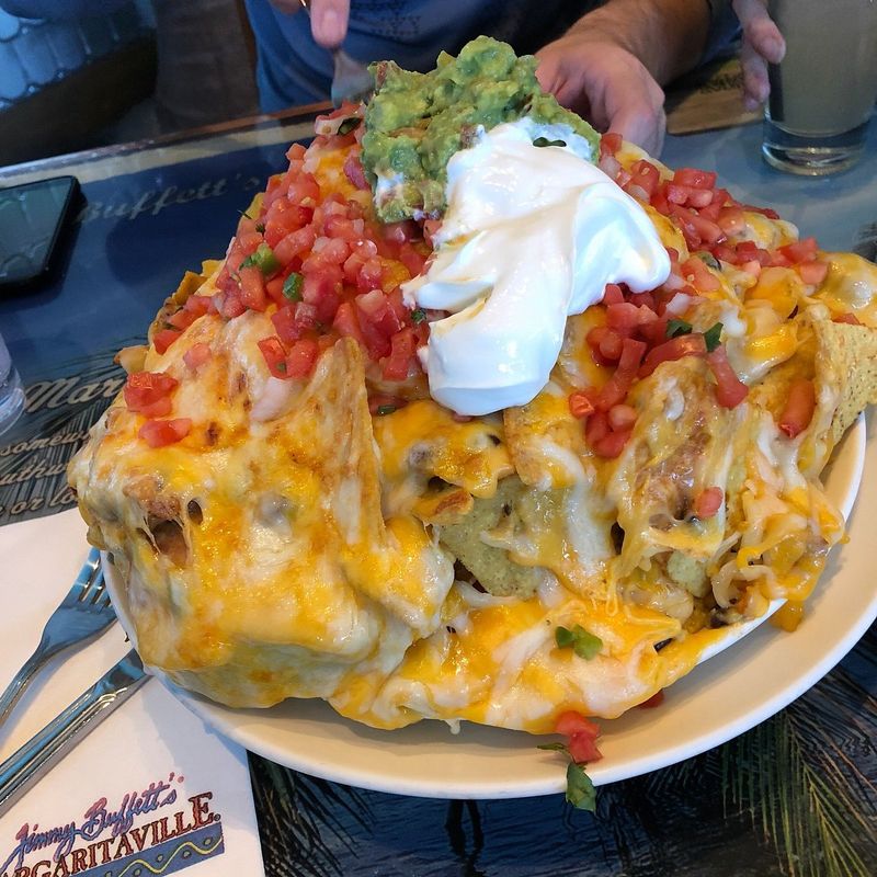 Volcano Nachos From Margaritaville