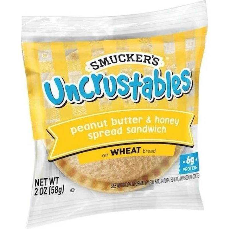 Uncrustables Honey Wheat PB&H