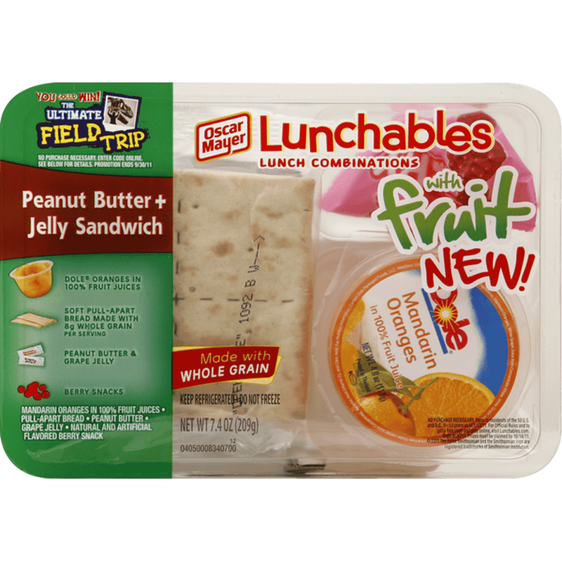 Lunchables Build-Your-Own PB&J Kit
