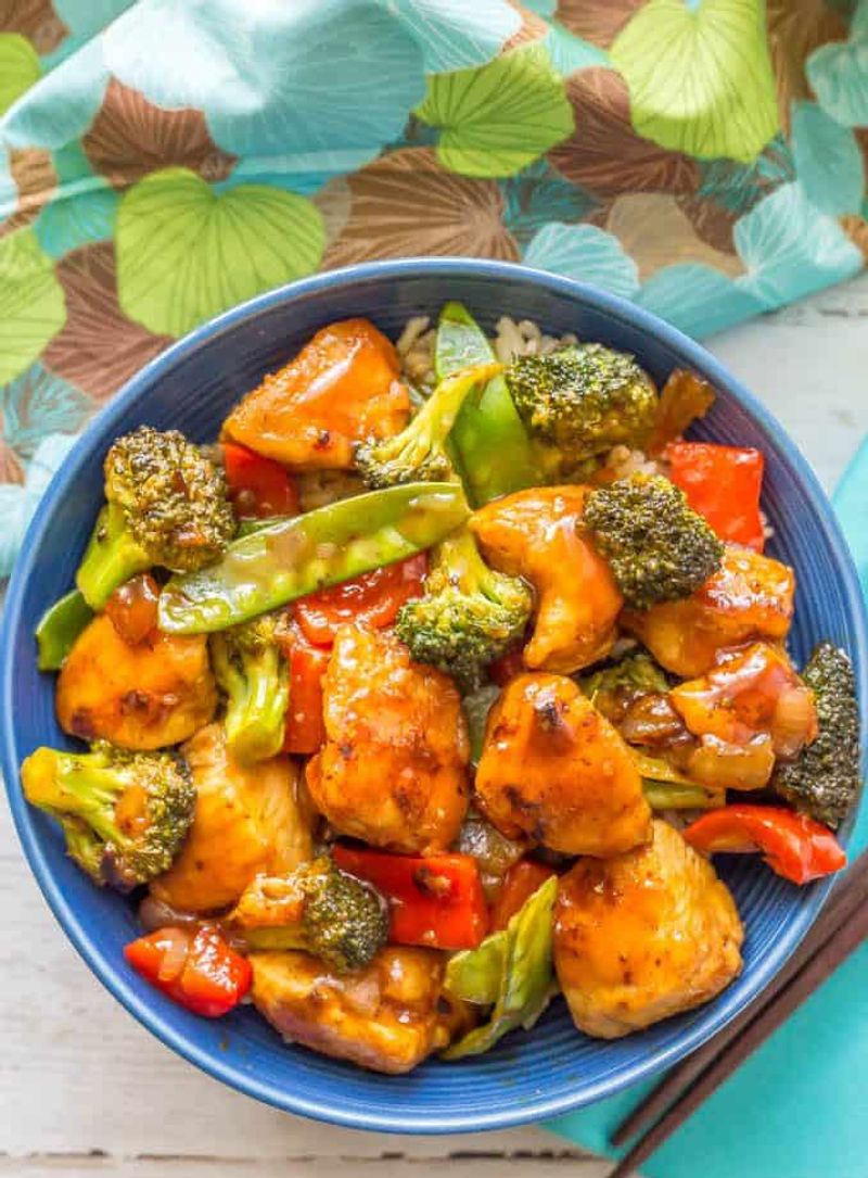 Sweet And Sour Chicken Bowls