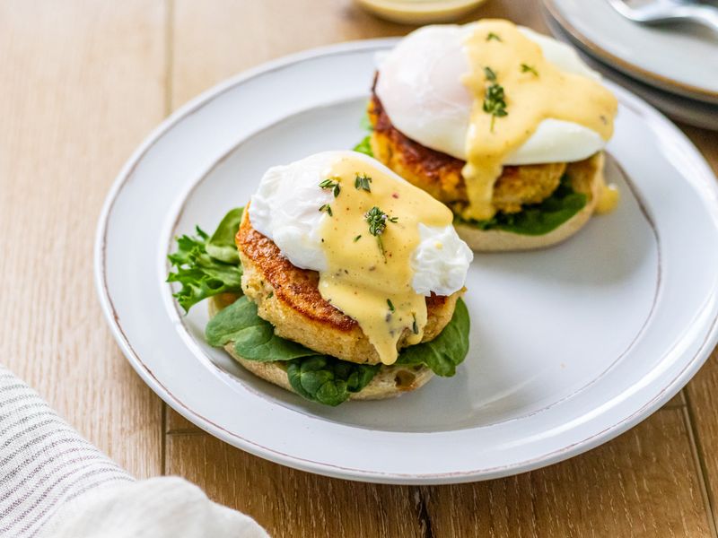 Maryland's Crab Cake Benedict