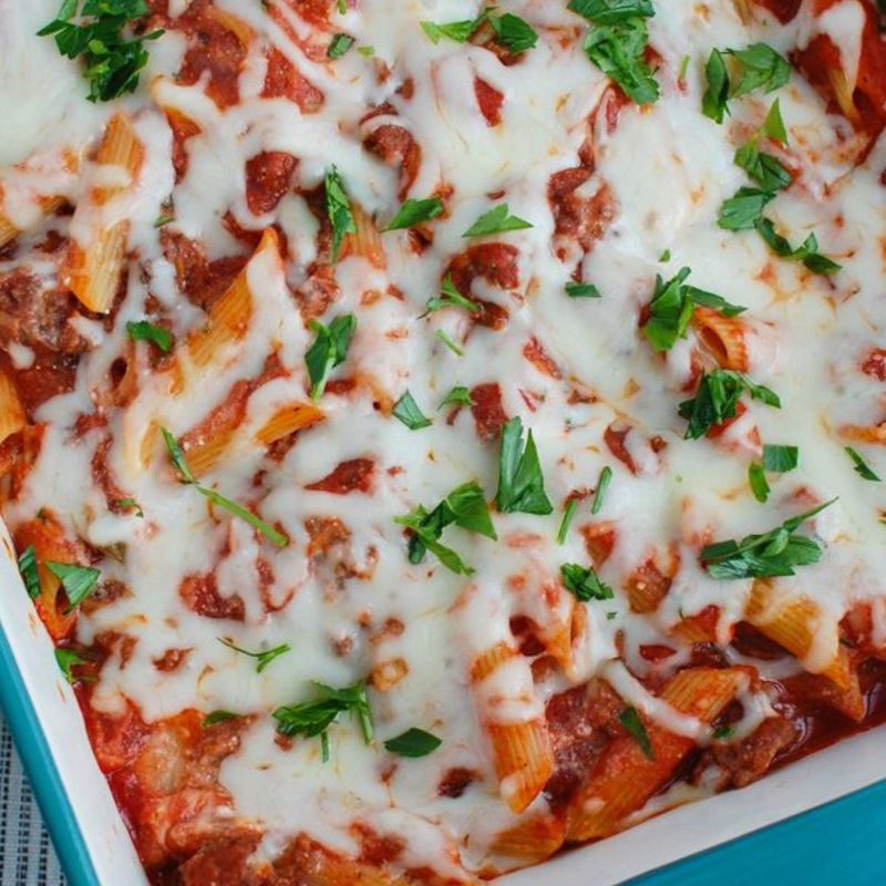 Baked Ziti Mountain