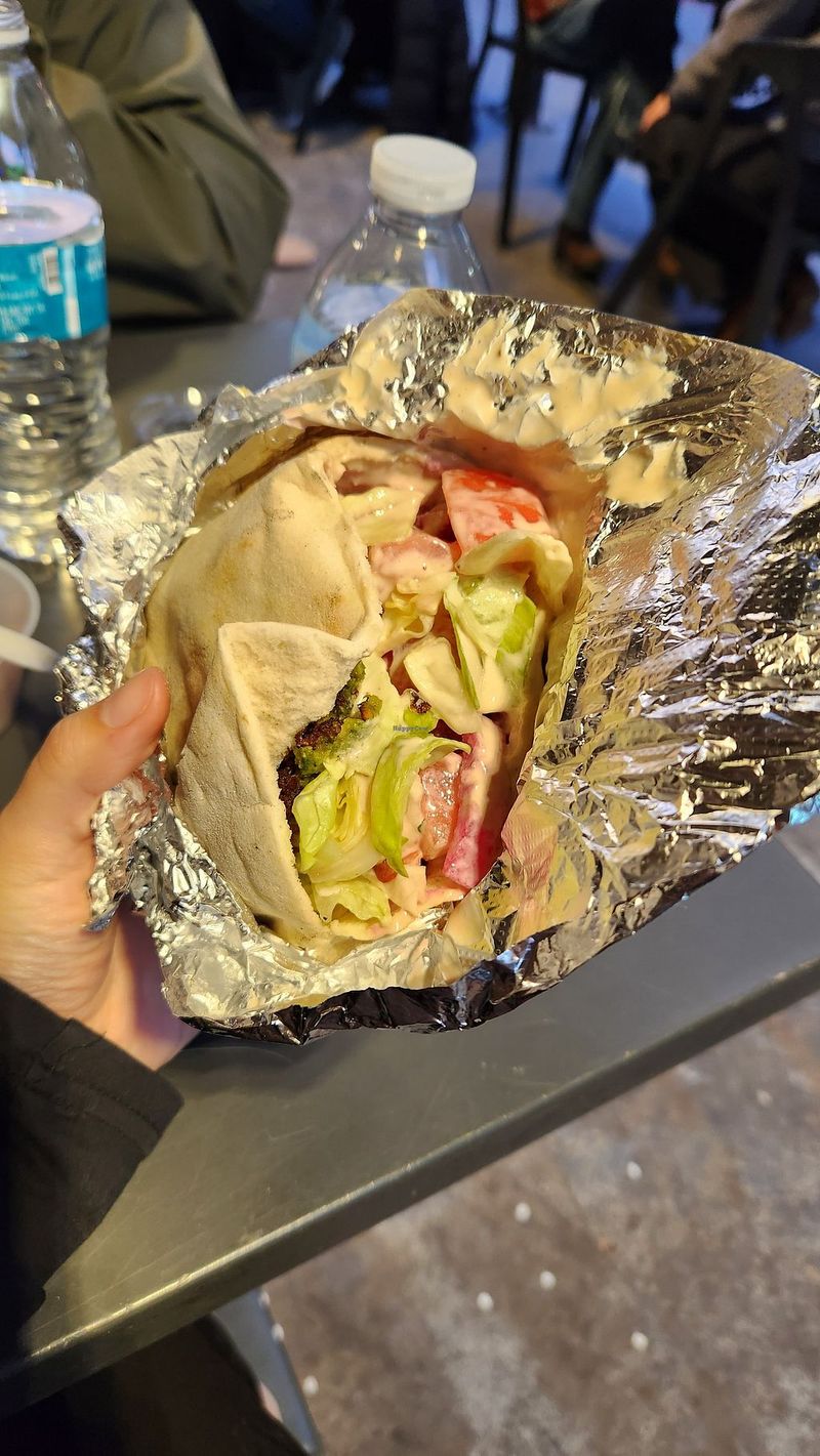 Falafel Sandwich At Mamoun's