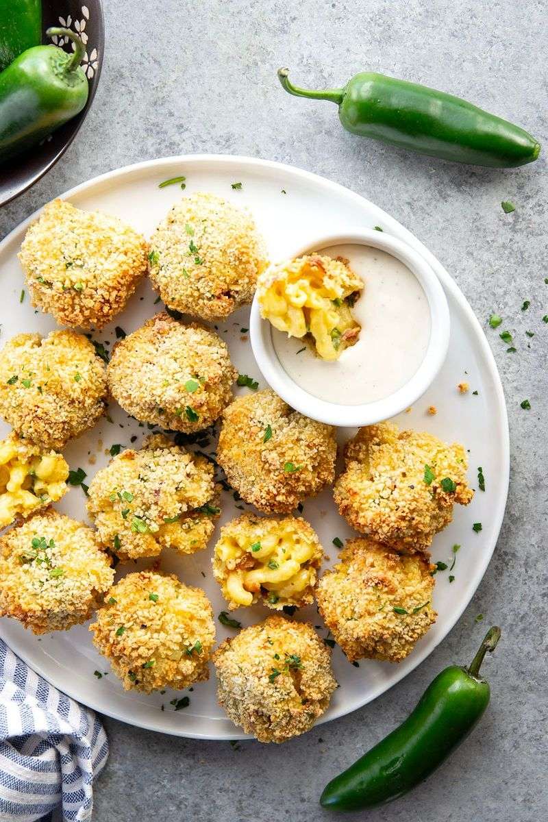 Jalapeño Popper Mac & Cheese Bites