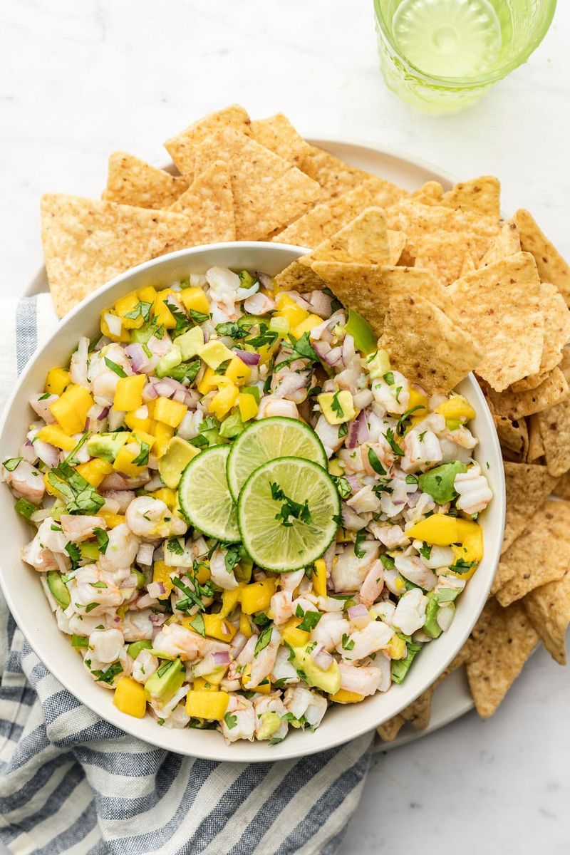 Mango Shrimp Ceviche
