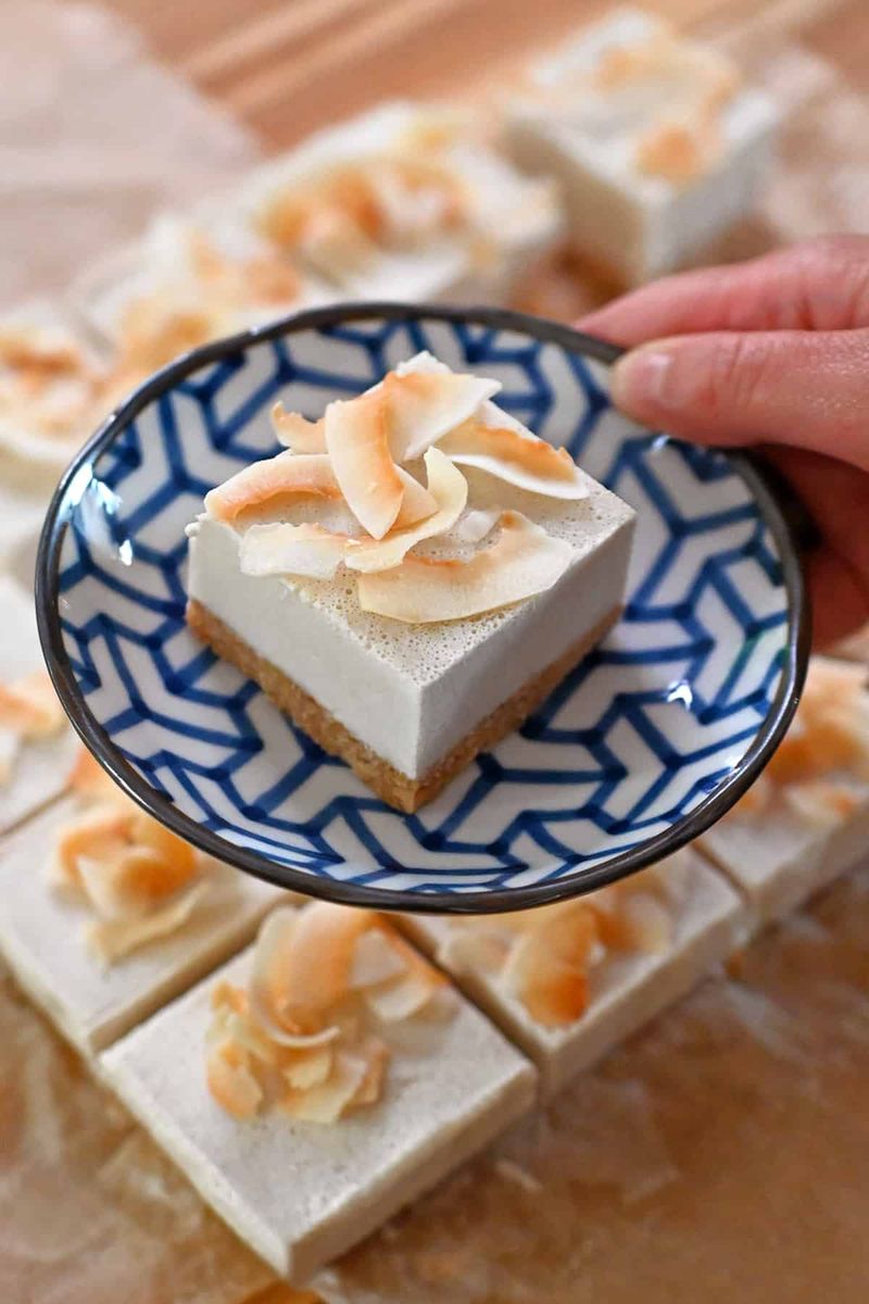 Coconut Milk Squares