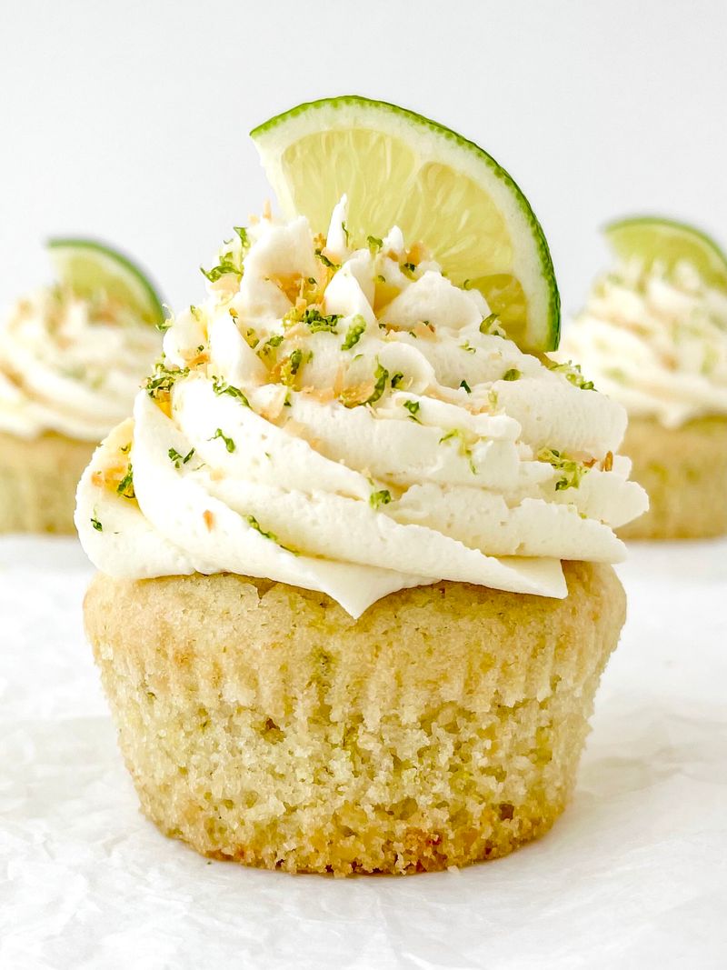 Coconut Lime Vacation Cakes