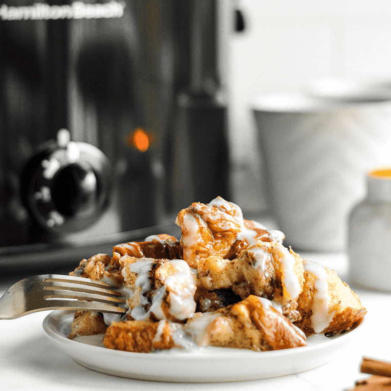 Smoked Old Fashioned Bread Pudding