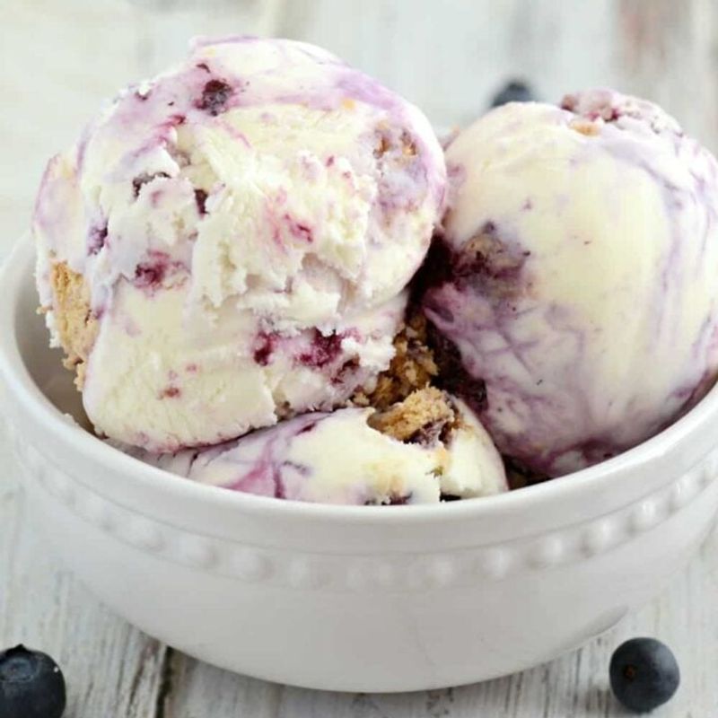 Lemon Blueberry Cheesecake Swirl