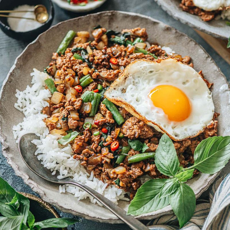 15-Minute Thai Basil Chicken
