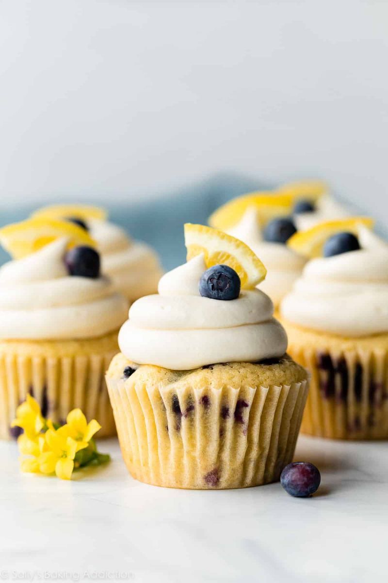 Lemon Blueberry Cupcakes