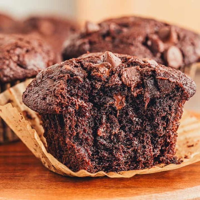 Double Chocolate Muffins