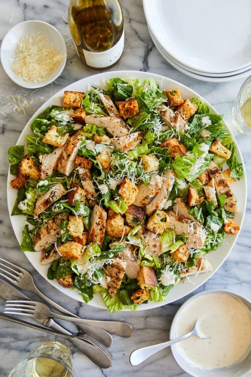 Caesar Salad With Grilled Chicken