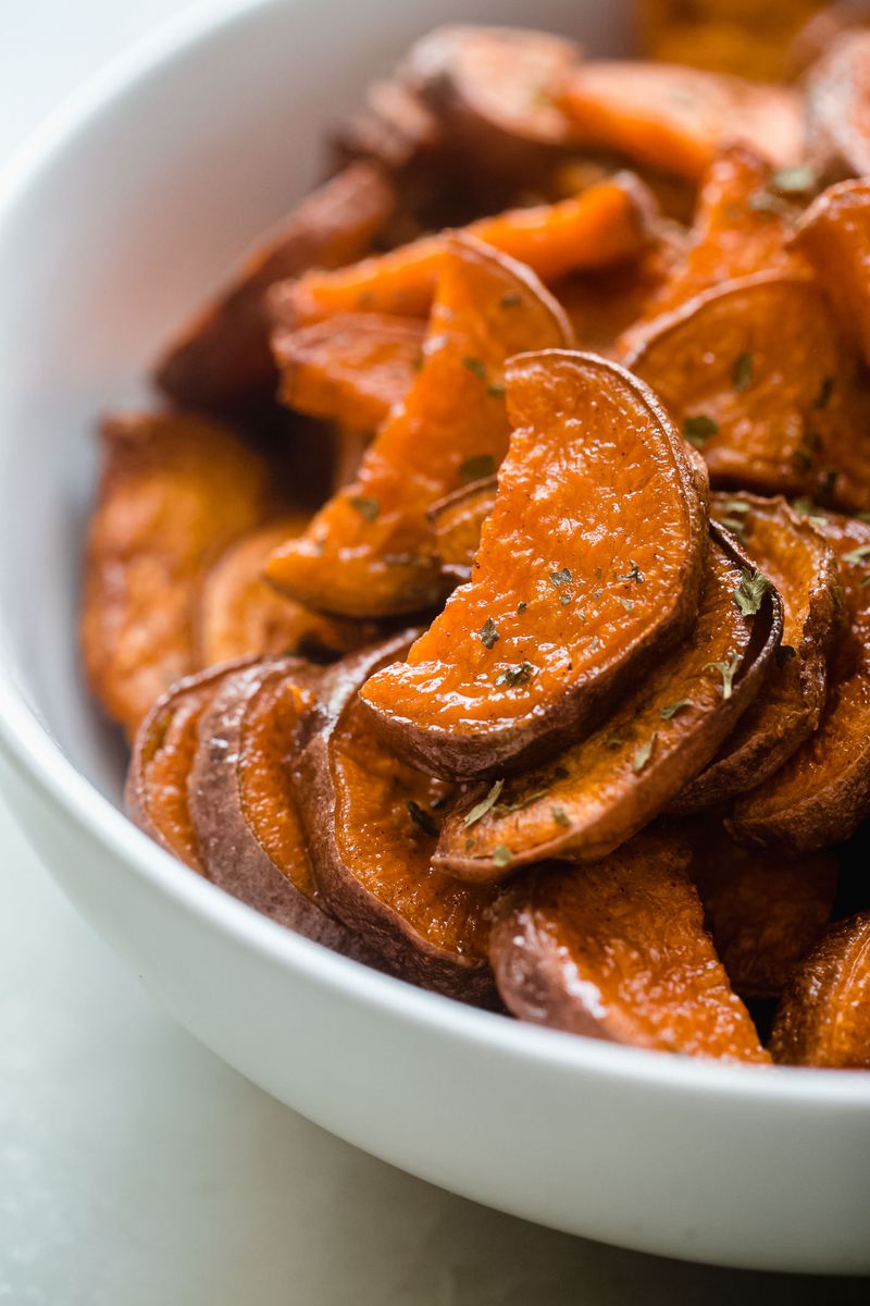 Spiced Sweet Potato Chips