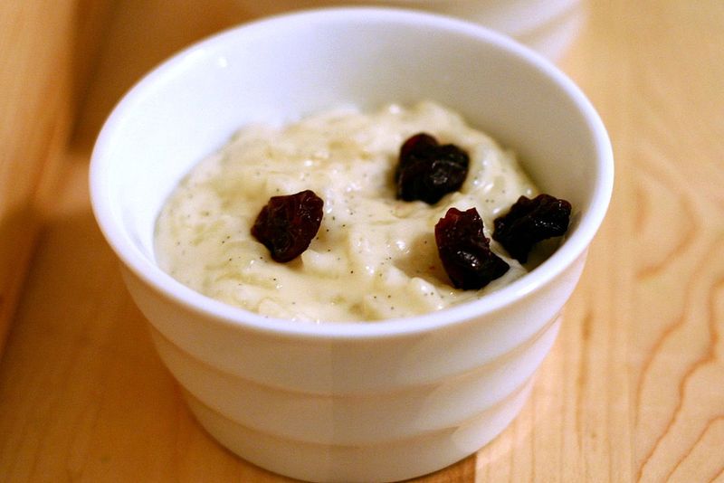 Bay Leaf Infused Rice Pudding