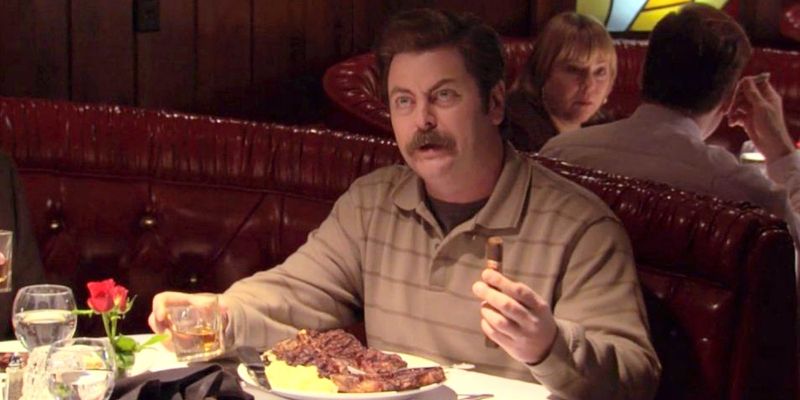 Ron Swanson’s Meat Plates – Parks And Recreation