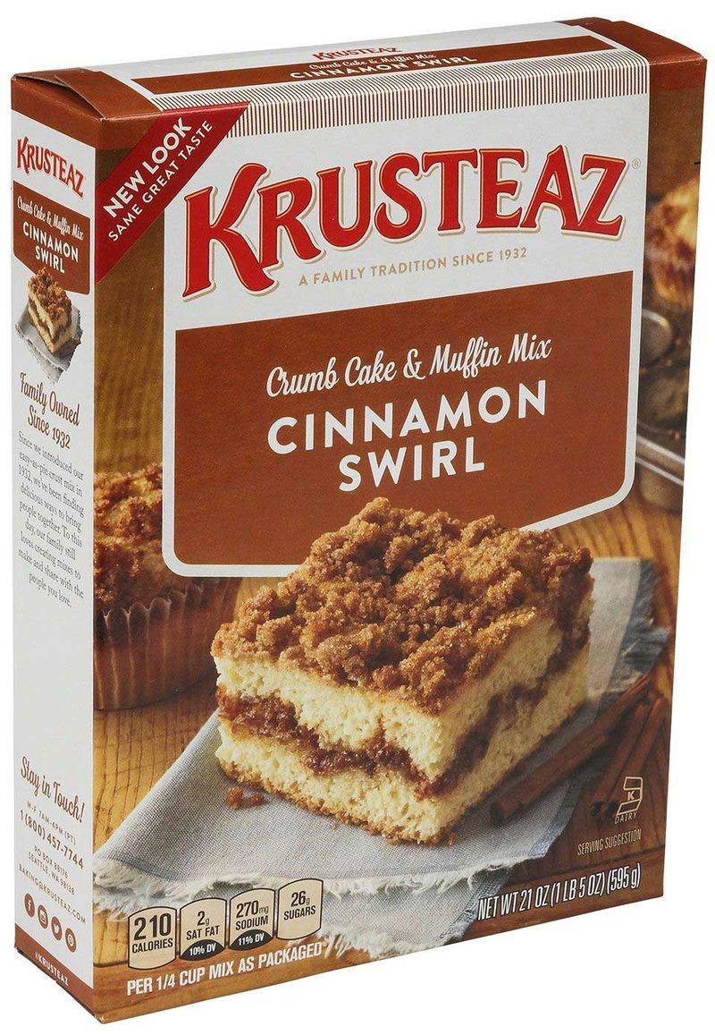 Krusteaz Cinnamon Swirl Muffin Mix