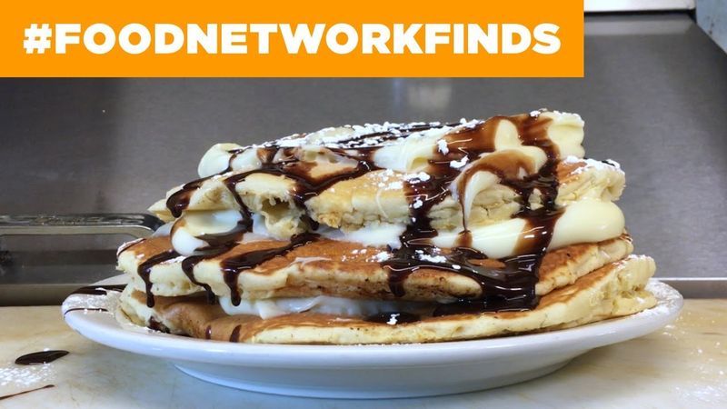 Massachusetts's Boston Cream Pie Pancakes