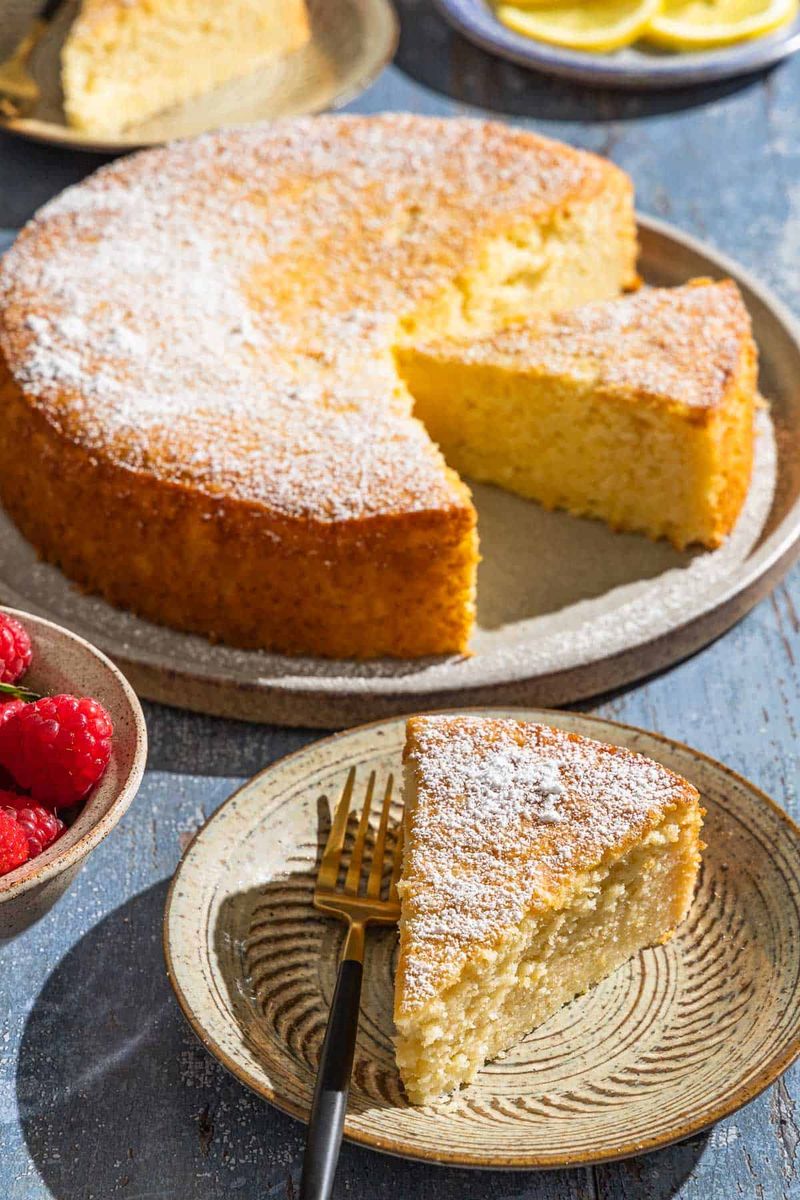 Ricotta Lemon Olive Oil Cake