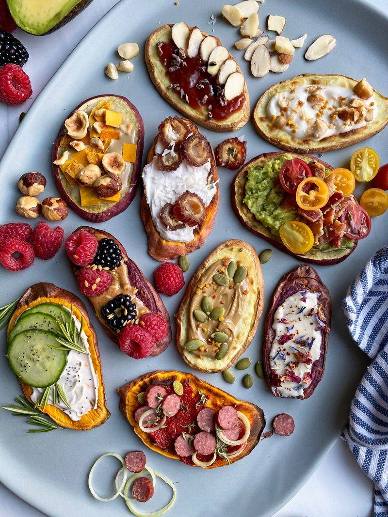 Sweet Potato Toast Bar