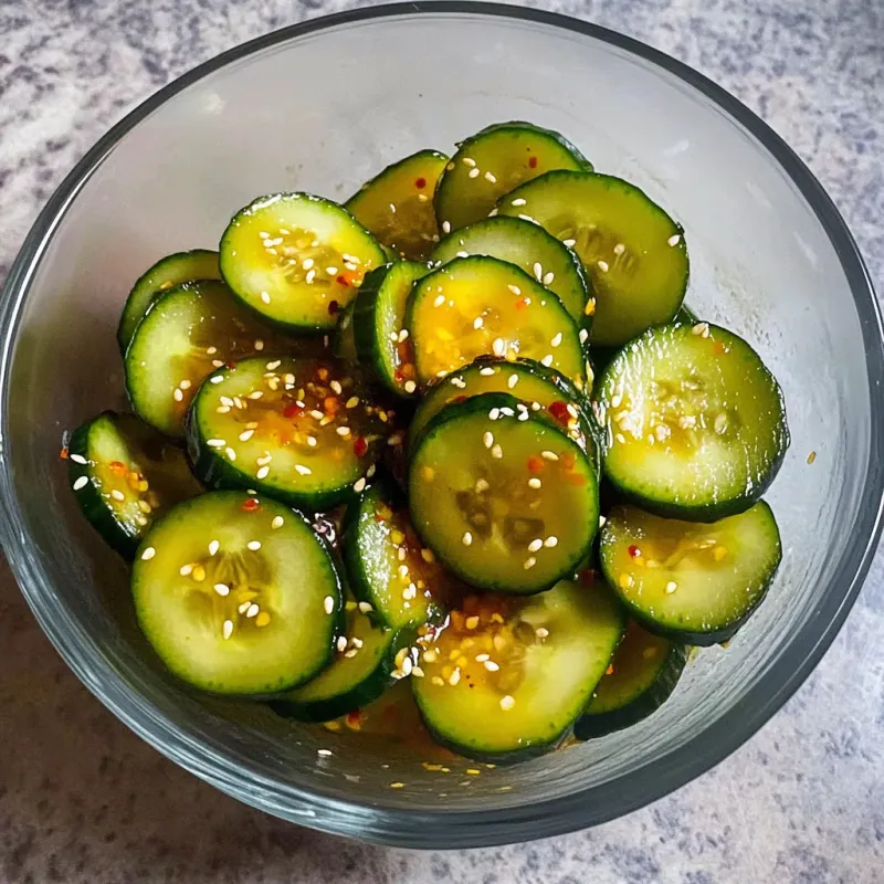 Tangy Asian Cucumber Salad