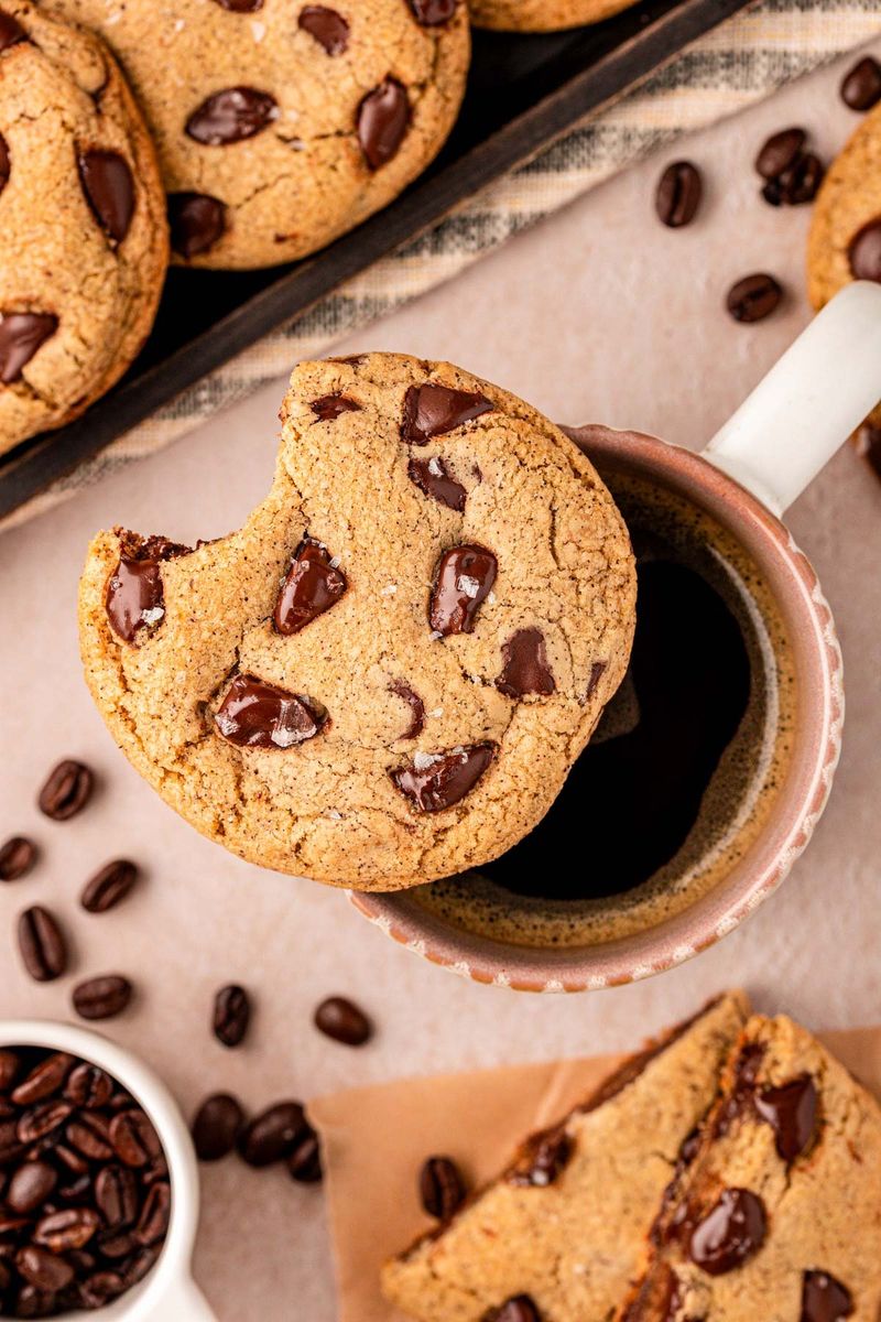 Espresso Chocolate Chip Cookies