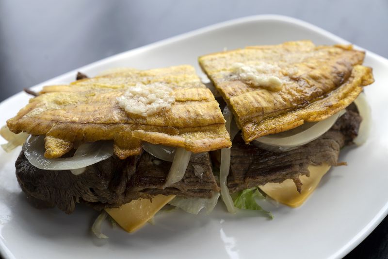 Jibarito Sandwich