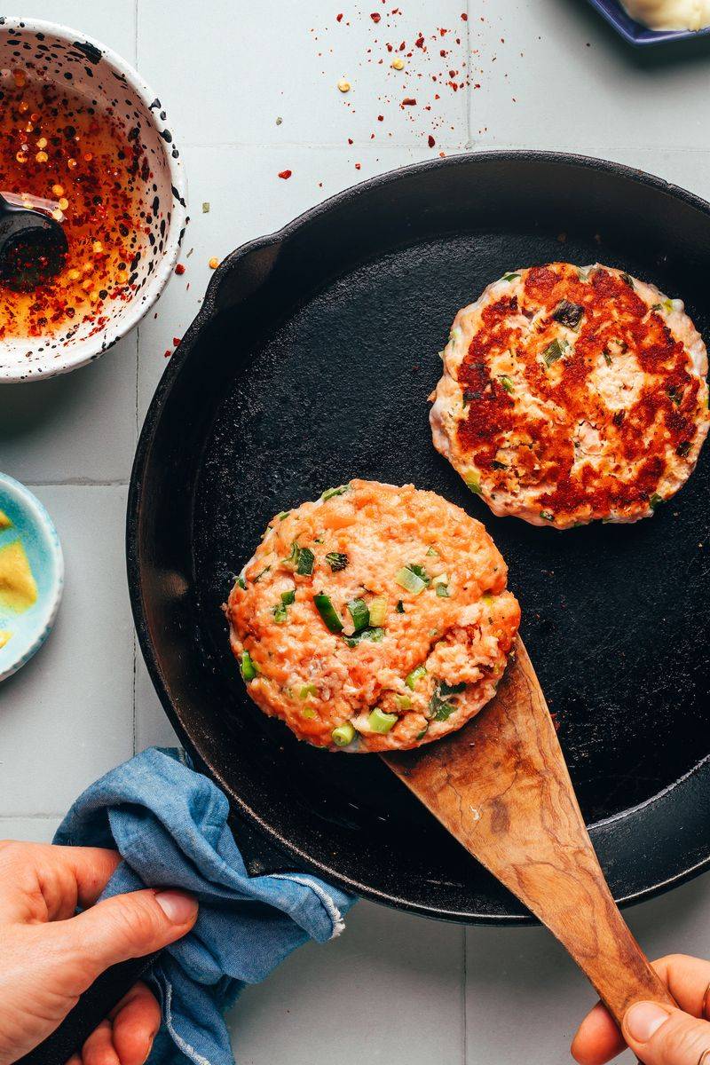 Hot Cast Iron Skillet