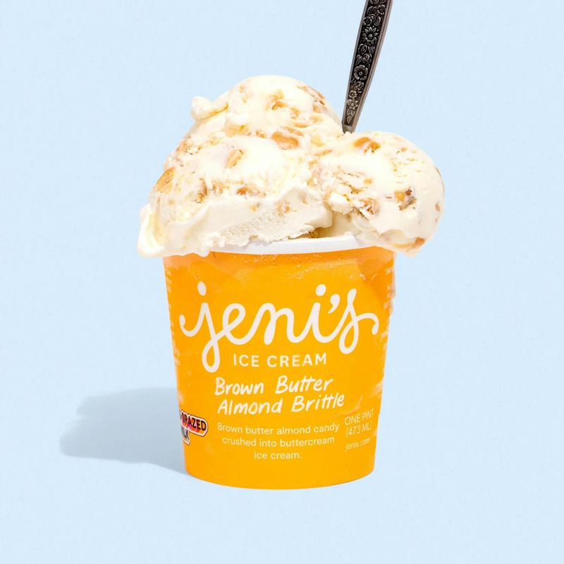 Jeni’s Brown Butter Almond Brittle + Cookie Dough