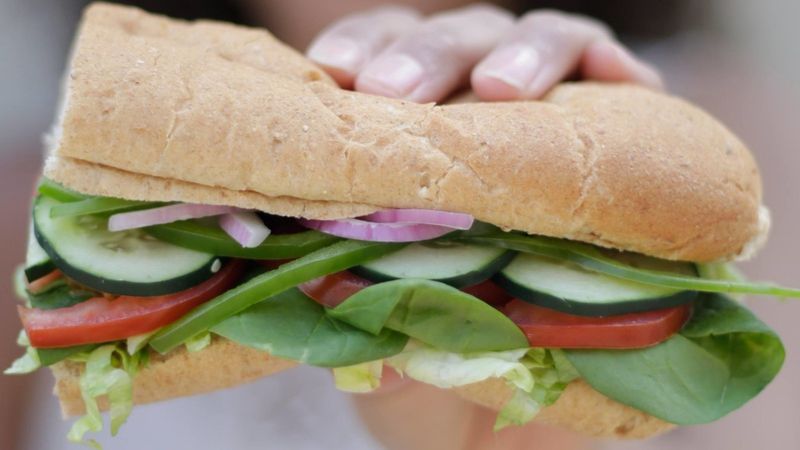 Subway's Veggie Delight Sandwich