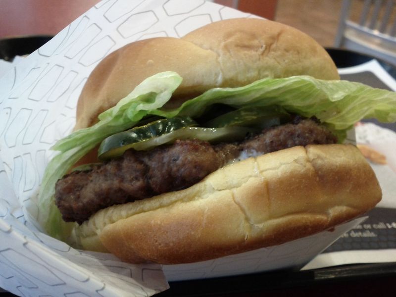 Jack In The Box Sirloin Cheeseburger
