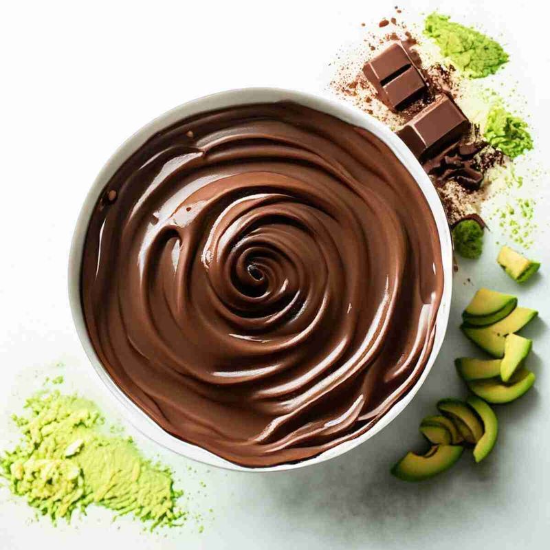 Dark Chocolate Avocado Mousse