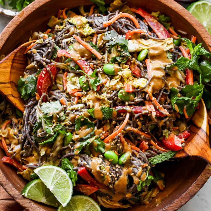 Spicy Sesame Soba Noodle Knockout