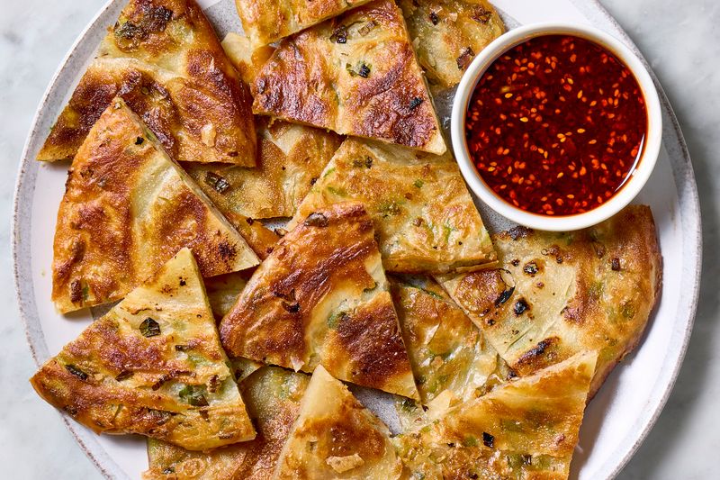 Chinese Scallion Pancakes