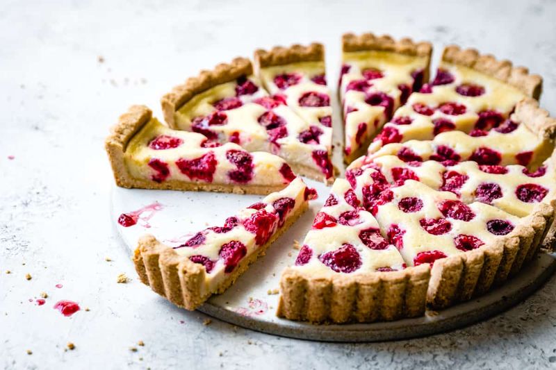 Raspberry Mascarpone Tart