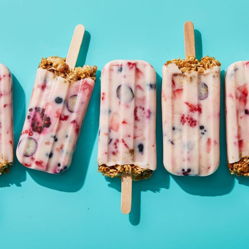 Greek Yogurt Breakfast Popsicles