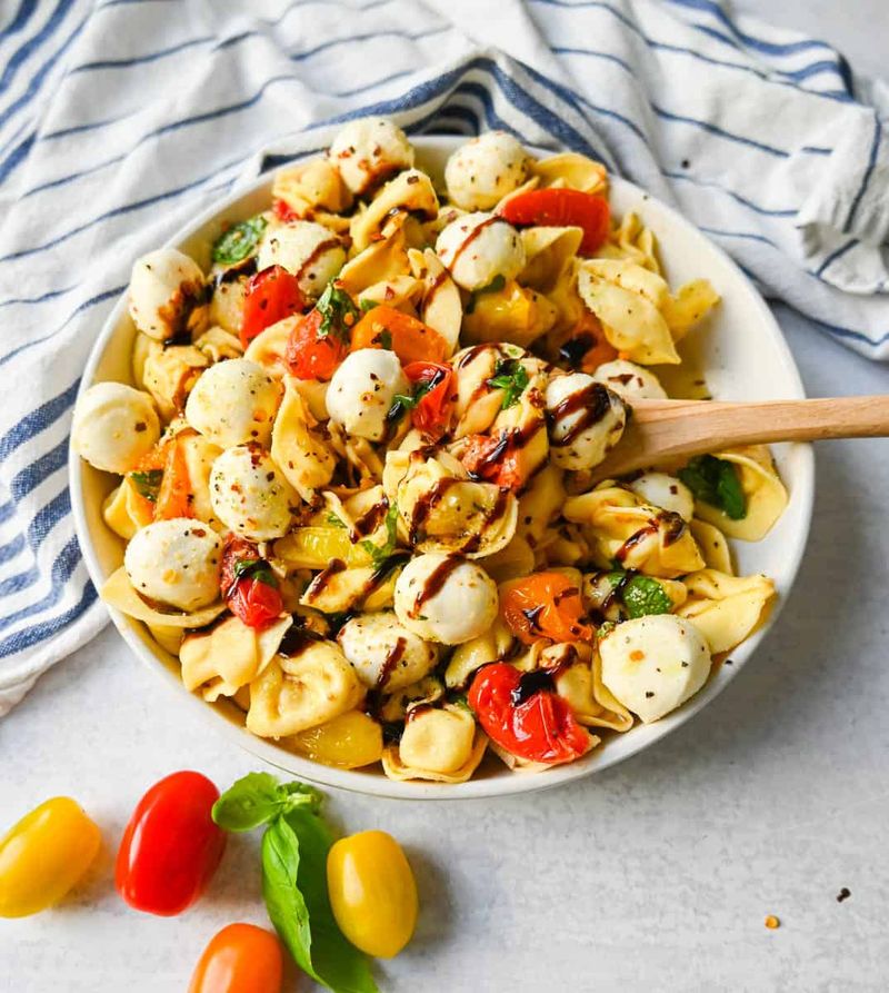 Caprese Tortellini Salad