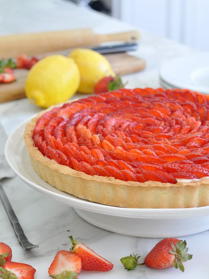 Social Media Star: Strawberry Rose Tart