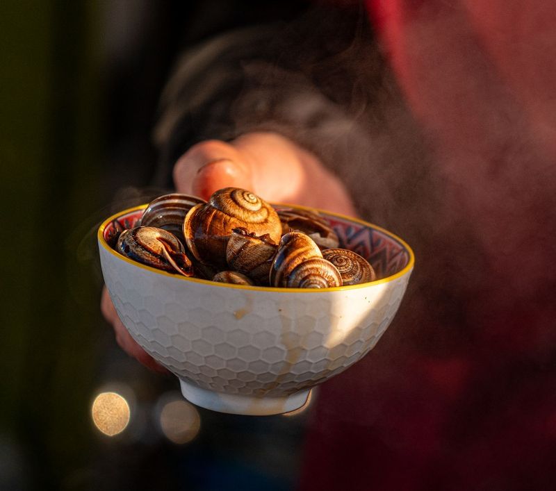 Snails In Spicy Tomato Sauce