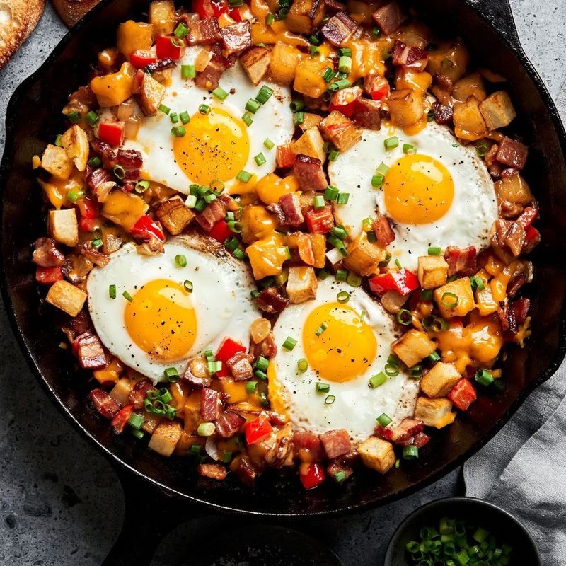 Loaded Breakfast Potato Skillet