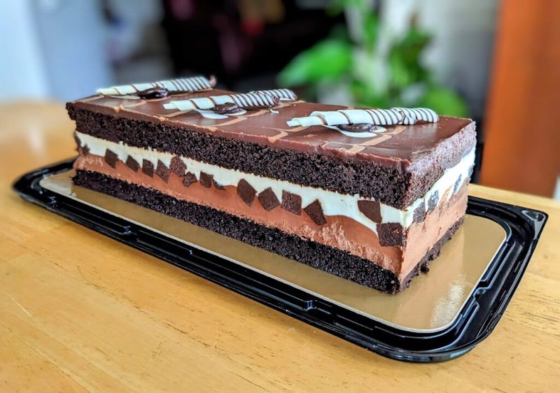 Tuxedo Chocolate Mousse Cake