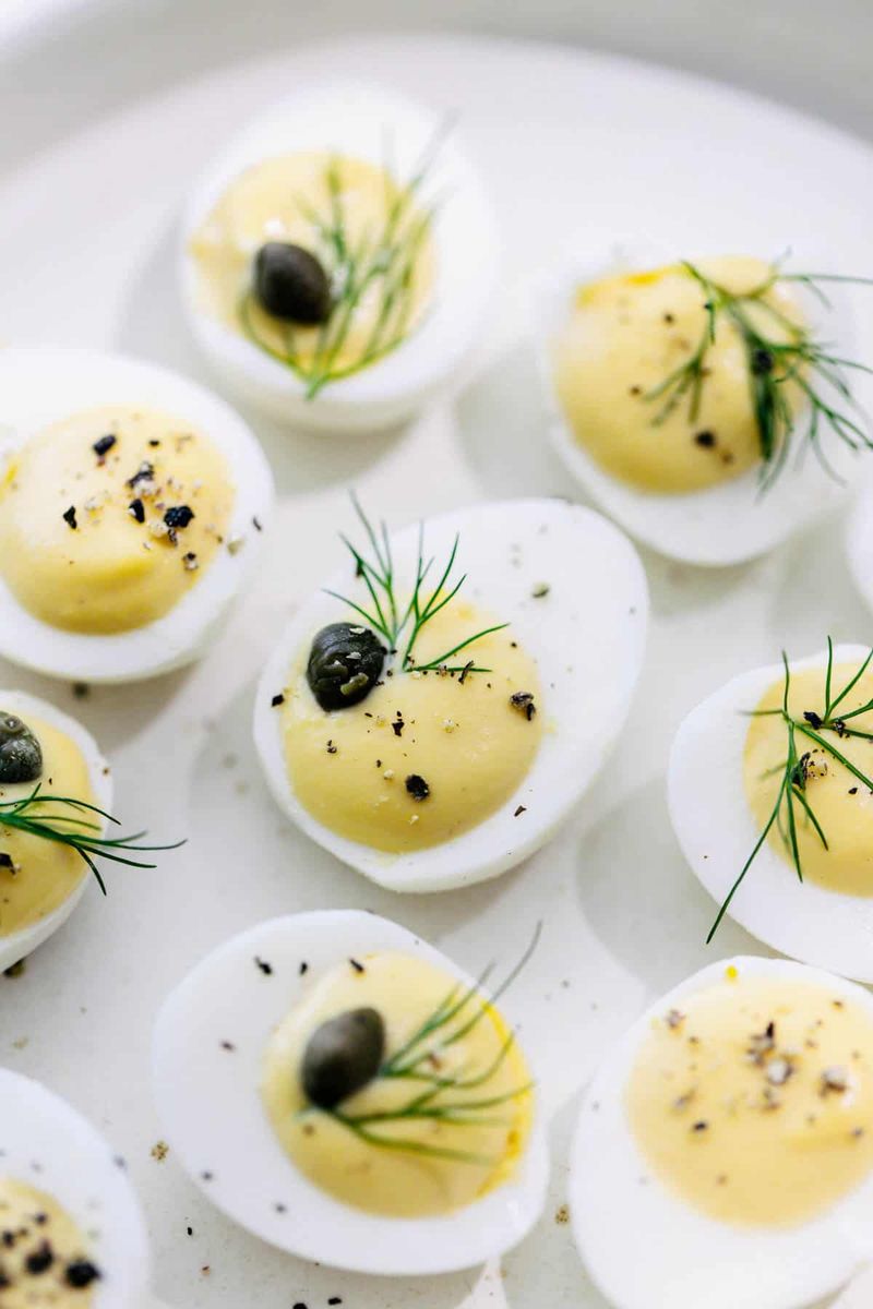 Deviled Quail Eggs