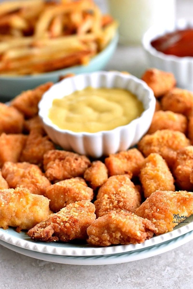 Chicken Nugget Bites With Crunchy Coating