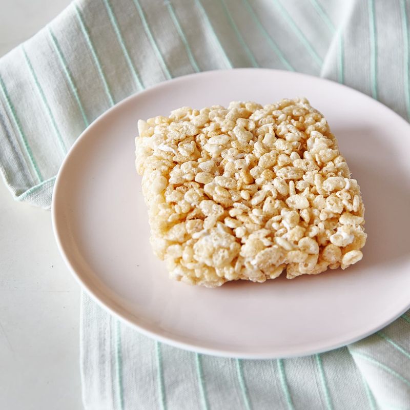 Rice Krispie Treat For One