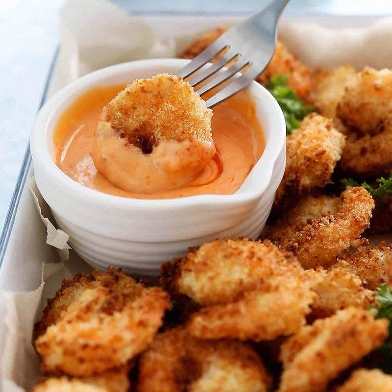 Breaded Shrimp With Spicy Mayo