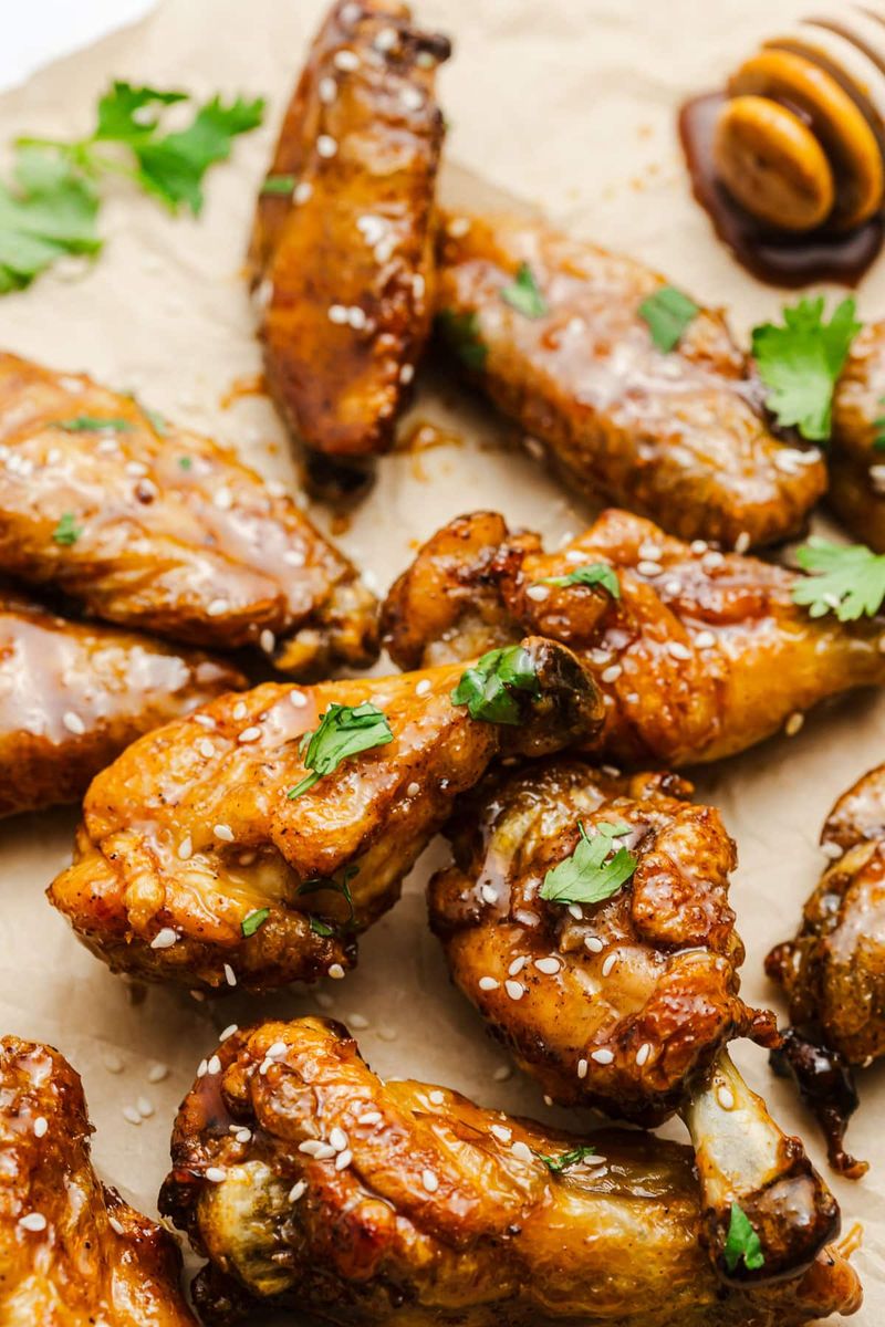 Honey Garlic Chicken Wings
